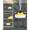 JC-LGL LED Construction String Light 50FT, 65W 8000Lm Industrial LED