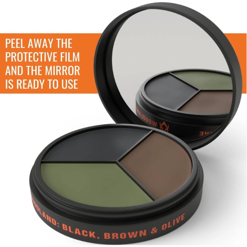 Arcturus 3-Color Camo Face Paint - Water & Sweat Resistant