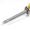 Utoolmart Multi-Bit Stubby Screwdriver, Adjustable Length and Reversible Dual End,