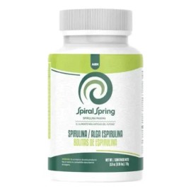 1 Bote Spirulina Máxima Orgánica 150tab 500mg Spiral Spring                                                                                           