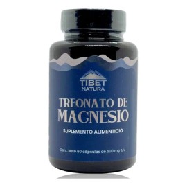 Treonato De Magnesio 60 Cápsulas Tibet                                                                                                                