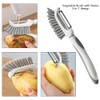 Openfly Flexible Vegetable Brush Fruit and Vegetable Brushes, Vegetable/Fruit Peeler