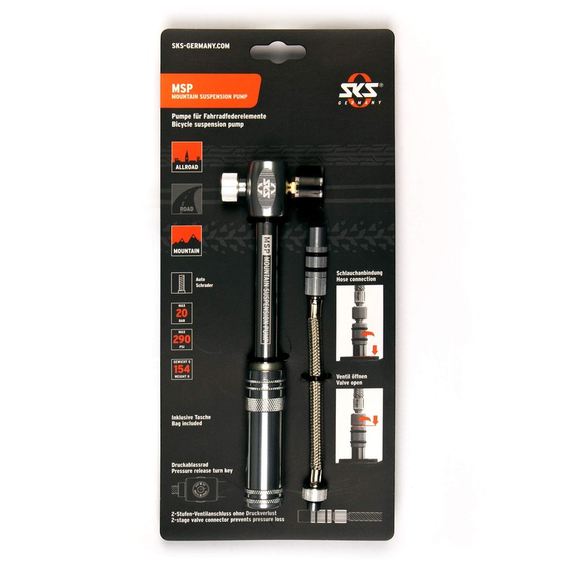 SKS RMJ717 Msp Suspension Pump - Silver, One Size, 10503