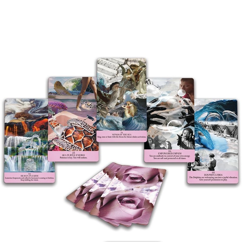 Kancharo Oracle Cards, 46 Cards, Tarot Divine Codes Oracle (Violet