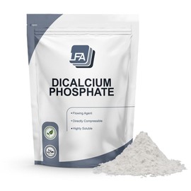 Dicalcium Phosphate Dihydrate DCPD Powder - 1 kg (2.2 lb) - Tablet & Capsule Flowing Agent - Food Anti-Caking Agent & Supplement Filler