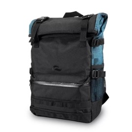 Skunk Backpack Rogue - Odor Smell Proof - Weather Proof - Lockable - Blue Plaid