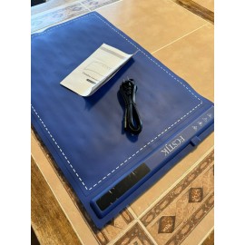 Ork Rubber Silicone Food Warming Plate Heating Tray Pad Portable Heating Mat Blue Rubber