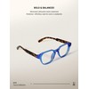 TIJN Blue Light Blocking Glasses for Women Men TR90 Rectangle