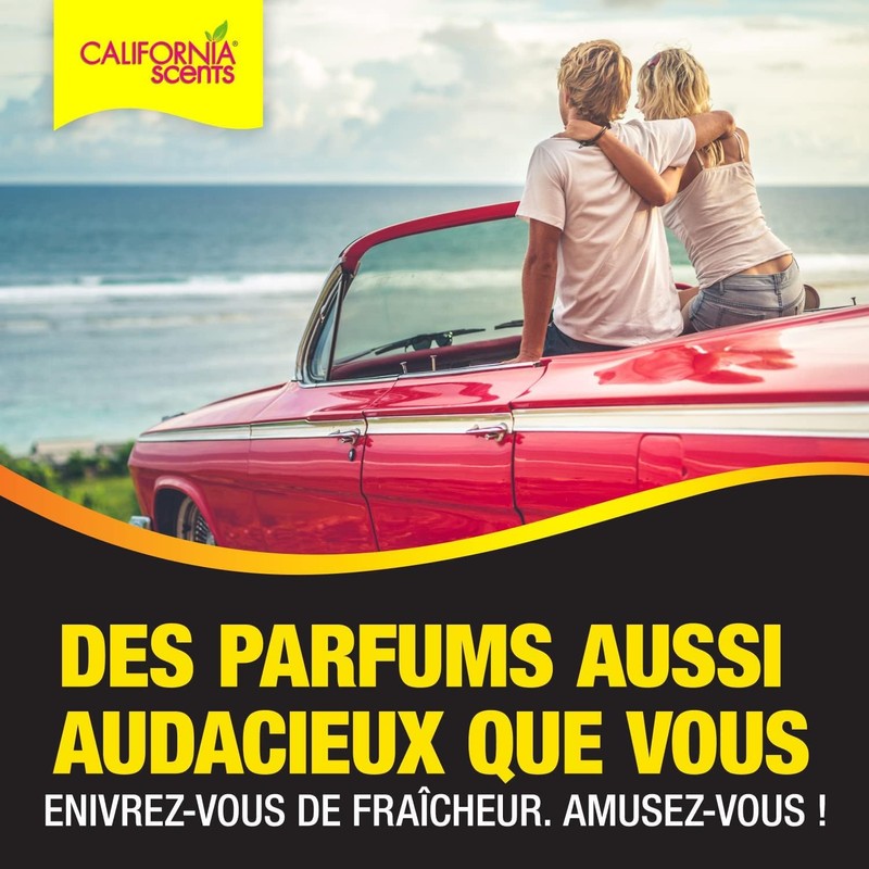 Lufterfrischer Duftdose Auto Zubehör, California Car Scents, Auto Duft, 4