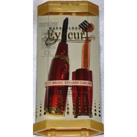 Eyecurl II Heated Eyelash Curler with Brush Choose Color (Red)