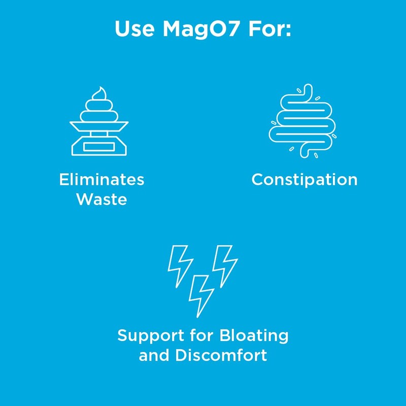 nbpure Mag O7 Oxygen Digestive System Cleanser Capsules, 180 Count