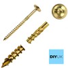 Torx Wafer Head Wood Screws 100mm (Pack of: 10) Premium