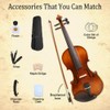 YoungMonic Violin 4/4 Full Size Kit for Beginners and Adults