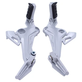 ApplianPar Left and Right Footrest Foot Pegs for Honda Grom 125 2017-2020