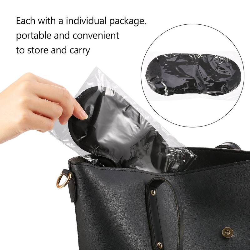 20 Pack Blindfold Eye Mask for Sleep Game Travel with