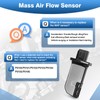 TOP-MAX Mass Air Flow Sensor Meter MAF BR31-12B579-AA Compatible with