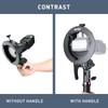 Godox S2 S-Type Speedlite Bracket Bowens Mount with 1/4 Screw