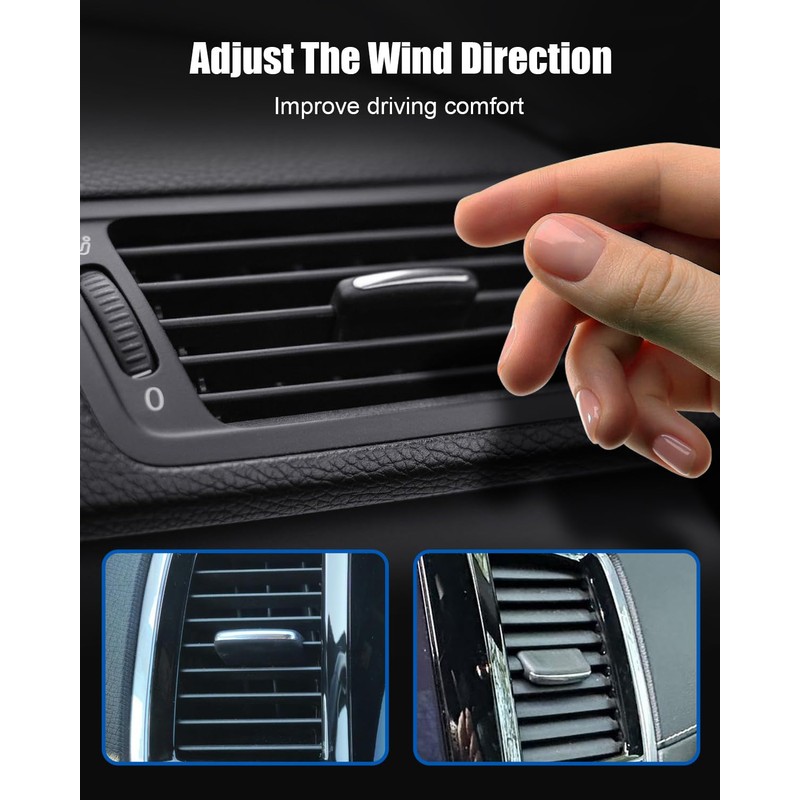 Vaticas AC Vent Outlet Tab Clip Kit Fit for Volvo