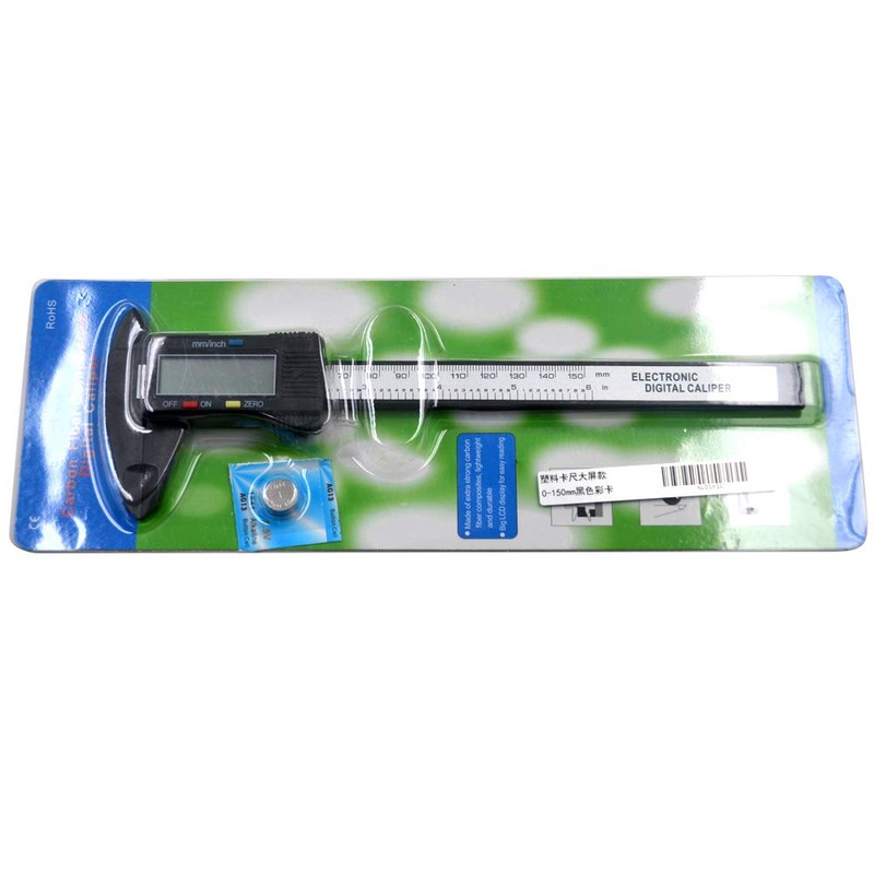 Oudtinz 0-6" Calipers Measuring Tool - Electronic Micrometer Caliper with
