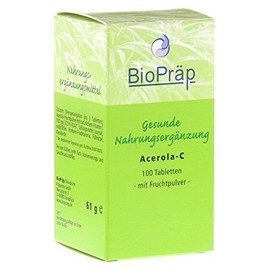 Biopräp Acerola Tabletten - 100 Tabletten zum Lutschen