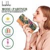 boshiho Women's Cork Wallet, Large Cork Purse, Interchangeable Wallet Flap