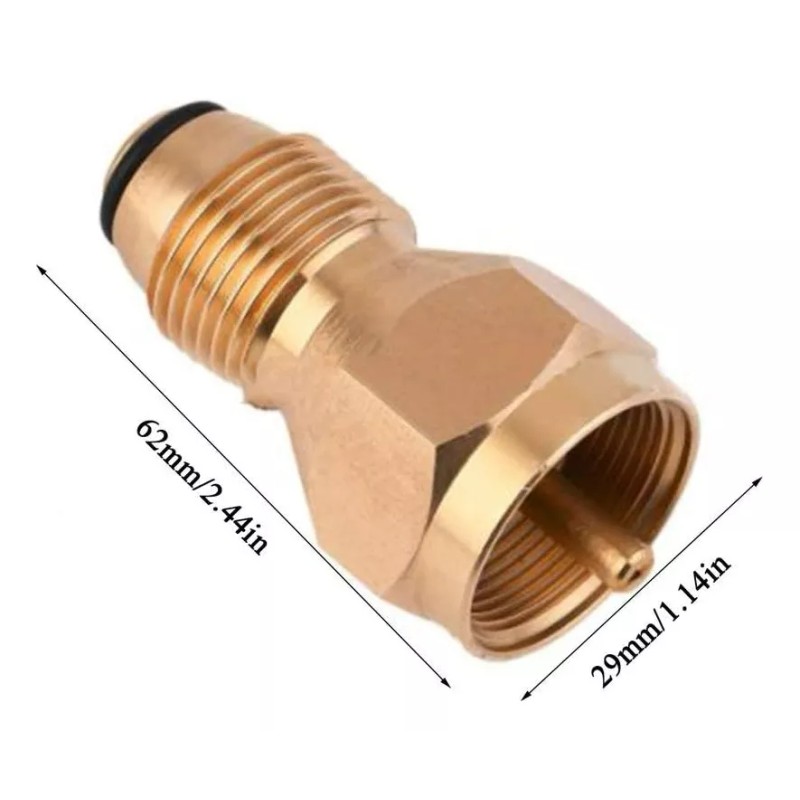 +Mu Adaptador De Recarga De Propano Lp Gas 1 Lb