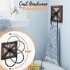 Autumn Alley Farmhouse Hand Towel Ring for Bathroom with Bracket