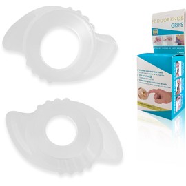 UBRAVE Door Handle Protector,Knob Cover Door Handle, Anti-Static Door Knob Protector,Faucet Switch Anti-Slip Sleeve,Arthritis and Senior Living Aids,Easy Open Door Living Aid -2pcs
