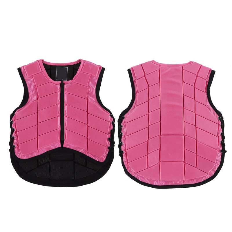 Kids Equestrian Vest Foam Padded Safety Horse Riding Protective Gear