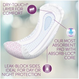 Poise Pads Ultimate Absorbency, Long , 27 Count ( Pack Of 4 ) ( Pack May Vary )