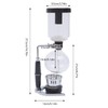 FLYHERO Vacuum Coffee Pot, 5 Cups(500ml), Siphon Syphon Coffee Maker,