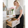 JACEPFY Drawer Outlet with USB-C 20W PD Fast Charging, Flush-Mount