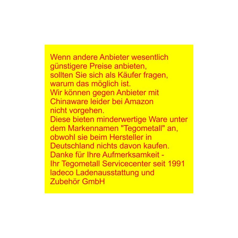 Tegometall console, Jura, white pair, 370 mm