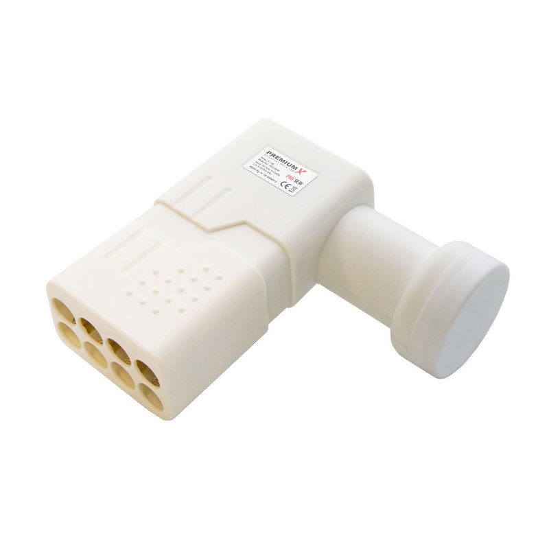Octo LNB 0.1 dB PremiumX PXO We White For Connecting