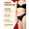 REELINDRY Absorbent Incontinence Underwear for Women Washable, Leakproof Ladies Underwear