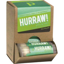 Hurraw! Pitta Coconut Mint & Lemongrass Lip Balm 4.3g x 24 Display