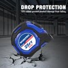 WORKPRO 25FT Auto-Lock Tape Measure, 1/8 Fractions Easy Read Measuring
