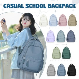 HYC00 15.6 Inch Laptop Backpack for Women Work Laptop Bag, Waterproof Purse Backpacks Teacher Nurse, Travel Bags Casual Daypacks for Girls Boys School College Business,Royal Blue