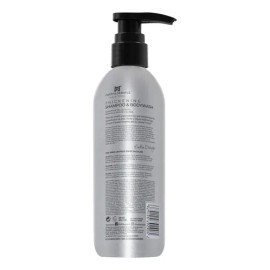 MARTHA DEBYALE HAIR TECH For Men 3en1 Shampoo. Melena, barba, bigote y cuerpo. Con extracto de Grano de Café y Carbón Activado, 450 ml.