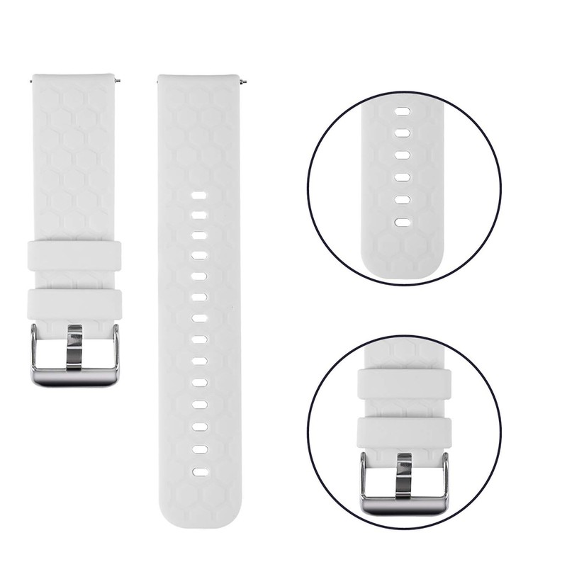 Turnwin Silicone Bands Compatible with Fitpolo/TOOBUR/FQQ DR06 Soft Replacement Strap