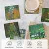 Absorbent Ceramic Coasters for Drinks with Cork Base Art Coasters