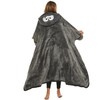 iyoimono Grey Penguin Gift for Women Portable Blanket Penguin Gifts