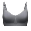 Bravado! Seamless Silk Nursing Bra 1401, silver