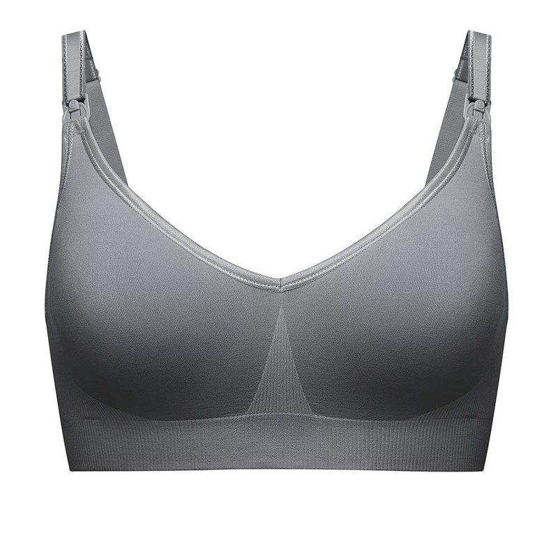 Bravado! Seamless Silk Nursing Bra 1401, silver