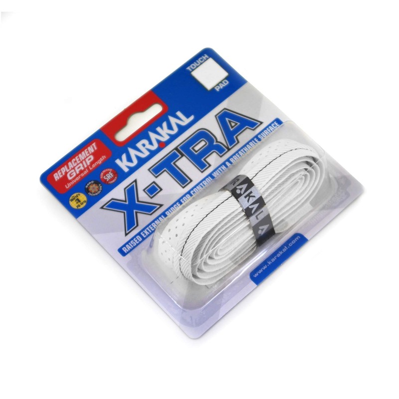 Karakal X-Tra Replacement Grip, Color- White