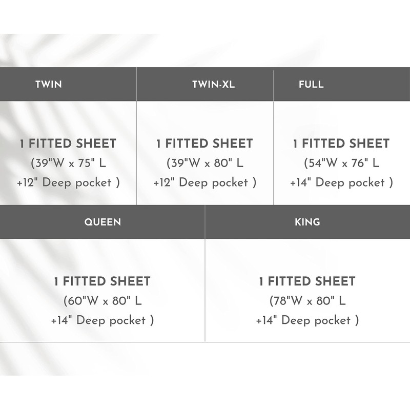 California Design Den Soft 100% Cotton Fitted Sheet Double Size,