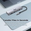 Rosewill 8-in-1 USB-C Hub with 4K HDMI 2.0, 10Gbps USB-A