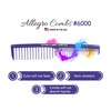 Allegro Combs 6000 Wide Tooth Vented Hair Combs - Set
