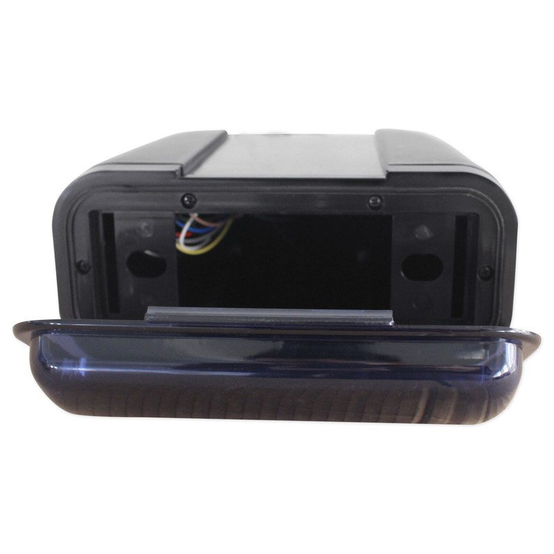 Rockville RMH200B Single DIN Marine Receiver Waterproof Gimbal Housing Black
