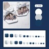 J-119 Nail Tips, Pack of 24, False Nails, Foot Nails,